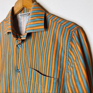 1970s Marimekko Jokapoika Shirt Men S Vintage Boho